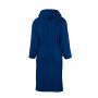 Bathrobe Hooded - Navy Blue