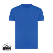 Iqoniq Bryce gerecycled katoen t-shirt, royal blue (L)