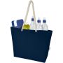Florida 270 g/m² GRS gerecyclede strandtas 18L - Marineblauw Florida 270 g/m² GRS gerecyclede strandtas 18L - Marineblauw