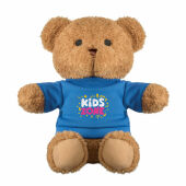 JACKIE - Teddybeer met T-shirt 23cm - Blauw