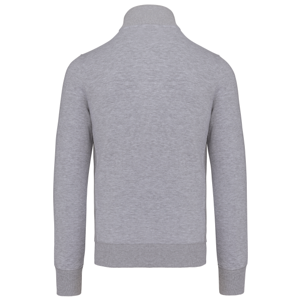 Herensweater met rits Oxford Grey M Herensweater met rits Oxford Grey M