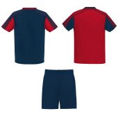 Juve unisex sportset - Rood/Marineblauw - XL