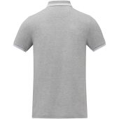 Amarago 200 g/m² tipping herenpolo met korte mouwen - Gemêleerd grijs - XS Amarago 200 g/m² tipping herenpolo met korte mouwen - Gemêleerd grijs - XS