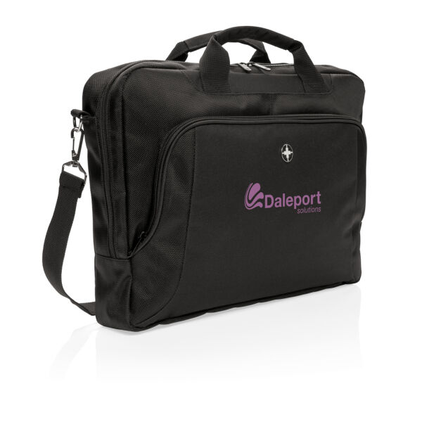 Deluxe 15” laptop tas PVC-vrij, zwart Deluxe 15” laptop tas PVC-vrij, zwart