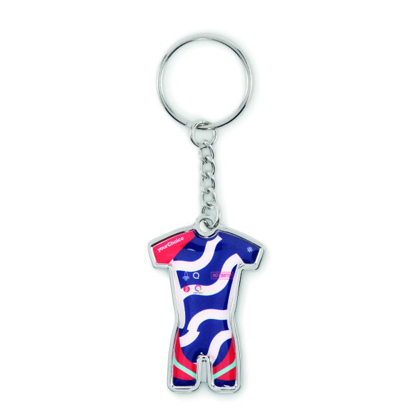 Sleutelhanger doming wielerkleding Sleutelhanger doming wielerkleding