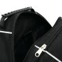 HYPE - Luxe polyester rugzak/ laptoptas zwart