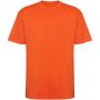 Bull oversized unisex T-shirt met korte mouwen - Fire orange - S