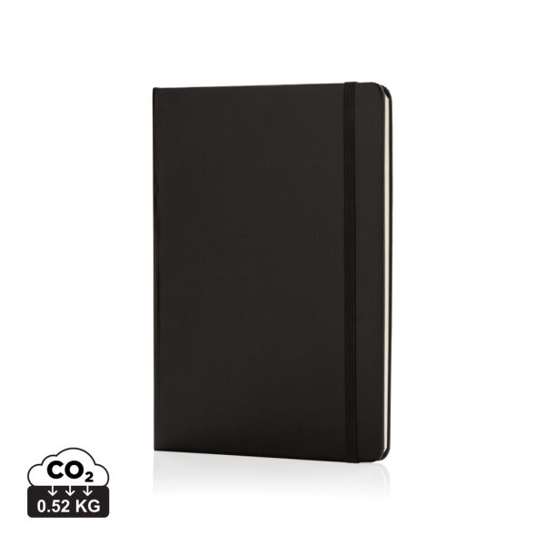 A5 hardcover notitieboek, zwart A5 hardcover notitieboek, zwart