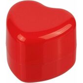 PP hartvormig lippenbalsem potje Ilja rood