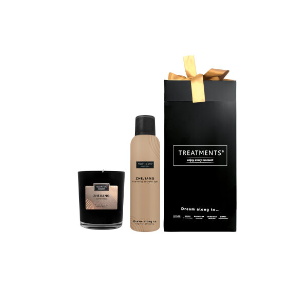 TREATMENTS® Giftbox Shower Foam & Candle (DeLuxe) - Zhejiang TREATMENTS® Giftbox Shower Foam & Candle (DeLuxe) - Zhejiang