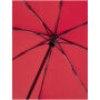 Bo 21” opvouwbare automatische gerecyclede PET paraplu - Rood