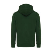 Iqoniq Rila lichtgewicht gerecycled katoen hoodie, forest green (XXXL)