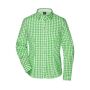 Ladies' Traditional Shirt green/white XXL