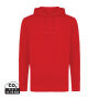 Iqoniq Jasper gerecycled katoen hoodie, rood (XL)