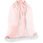 Katoenen gymtas Pastel Pink / White One Size