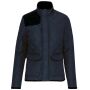 Gewatteerde herenjas navy / black S