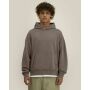 Chaser Vintage - De unisex relaxed garment-dyed hoodie - G.Dyed Mocha (XXS)