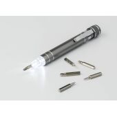 Aluminium zak schroevendraaier Paquita - grijs
