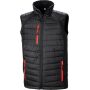 Black Compass Softshell Gilet black/red XS
