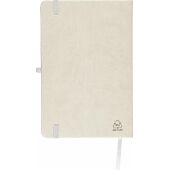 Gerecycled notitieboekje A5 Bloom - wit