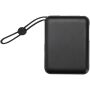 Acrux tabletpowerbank van 10.000 mAh 35 W met ingebouwde Type-C kabel van gerecycled plastic - Zwart