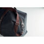 ZURICH - Canvas weekendtas 450 gr/m² - Zwart