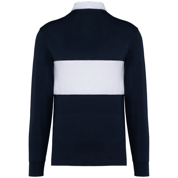 Rugbypolo met lange mouwen Navy / White 5XL Rugbypolo met lange mouwen Navy / White 5XL