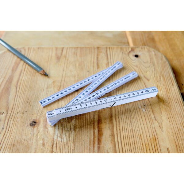 ABS duimstok Karl wit ABS duimstok Karl wit