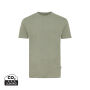 IQONIQ Manuel gerecycled katoen t-shirt ongeverfd, heather green (XS)