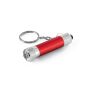 LERGAN. Aluminium sleutelhanger met 3 LED-lampjes
