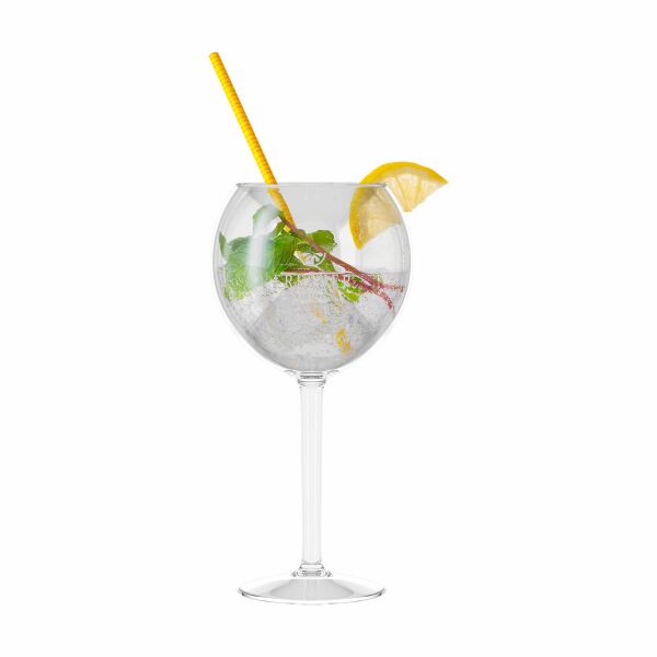 HappyGlass Miss Liza Gin-Tonic Glass Tritan 630 ml - transparent HappyGlass Miss Liza Gin-Tonic Glass Tritan 630 ml - transparent