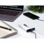 Powerbank RCS Recycled ABS 10000 oplader - wit