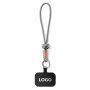 Enkel koord sleutelhanger en telefoonhouder met eigen designlabel