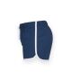RETRO SHORTS, NAVY/WHITE, L, SKINNIFIT WOMEN
