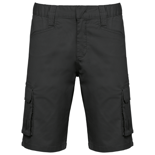 Ecologische heren bermuda met meerdere zakken Dark Grey 5XL Ecologische heren bermuda met meerdere zakken Dark Grey 5XL