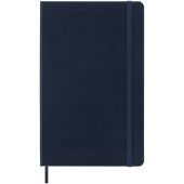 Moleskine week-agenda voor 12 maanden met harde kaft L - Saffier blauw