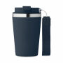 TOPAZ - Dubbelwandige beker 350ml - Marineblauw