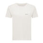 IQONIQ Yala dames lichtgewicht gerecycled katoen t-shirt, ivory white (XXS)