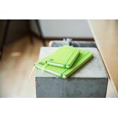 Notitieboek Dita | Gerecycled PU | A6 | Gelinieerd zwart