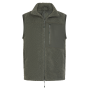 Gerecycled sherpa gilet Dark Olive XXL