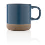 Geglazuurde keramische mok 360 ml, blauw
