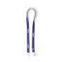 Polyester Pantone-gematchte zeefdruk keycord met 2 clips