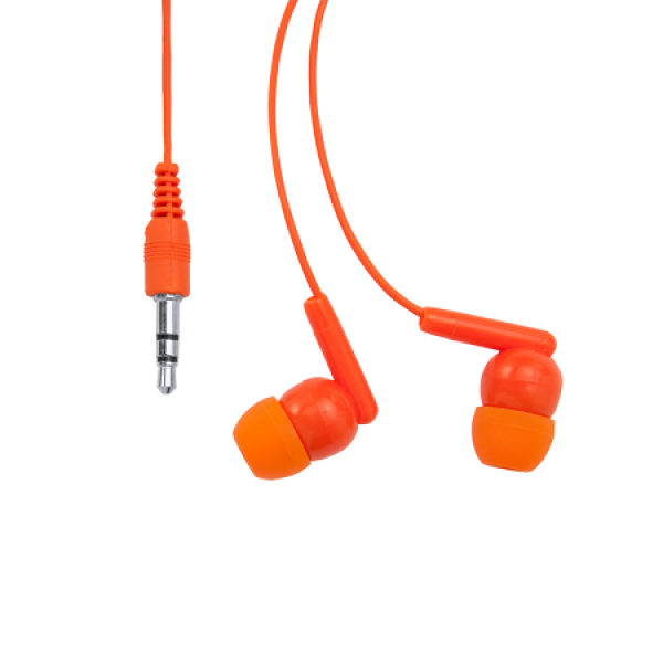 PUNK Oordopjes met kabel in case - oranje PUNK Oordopjes met kabel in case - oranje