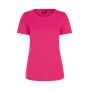 Interlock T-shirt | dames - Roze, S