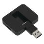 HUBI - USB-hub zwart