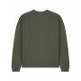 Radder 2.0 - Het unisex oversized crewneck sweatshirt - Khaki (L)