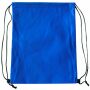 Non woven rugzak met koord, kleur royal blauw