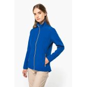 2-laagse damessoftshelljas Navy S
