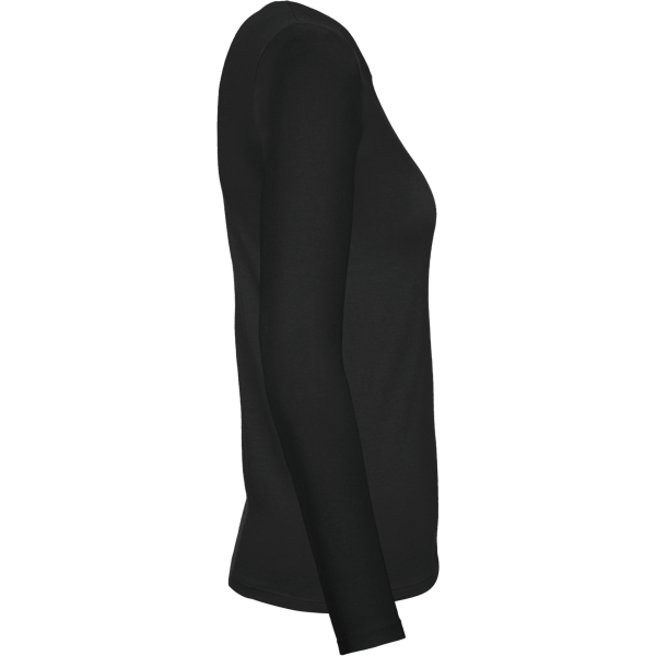 #E150 Ladies' T-shirt long sleeves Black 3XL #E150 Ladies' T-shirt long sleeves Black 3XL