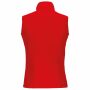 Bodywarmer van microfleece dames red S